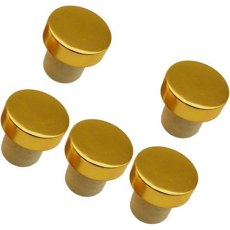 5 Pack Flexible T Shape Wine Stopper Silicone Plug Cork Bottle (1/5)