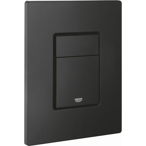 GROHE Even Dual Flush Plate - Phantom Black