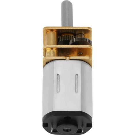 Moteur CC à engrenages N20 DC3V 6V 12V 50-2000 tr/min avec réducteur métallique (1/5)