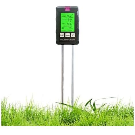 Digitales Hygrometer für den Garten – Hygrometersensor für den Garten. Für Garten, Terrasse, Balkon und Gewächshaus. (1/5)