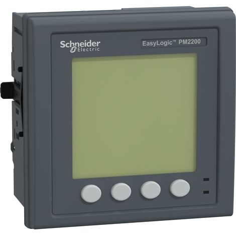 Compteur d'énergie EasyLogic PM2230, jusqu'à 31 h, écran LCD, RS485, classe 0,5S, IP54