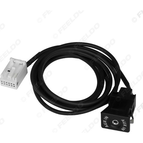 Compatible with the AUX audio cable connection of the center console of Volkswagen Lavida/Bora/Magotan/Sagitar/MK5/Audi. (1/5)