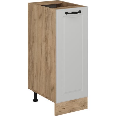 Meuble de cuisine R-Line, Blanc campagne, 30cm sans PT, Vicco