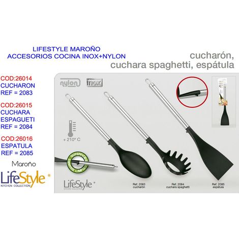 Maro Lifestyle Spaghettilöffel Kitchen Acc. Edelstahl + Nylon 2084
