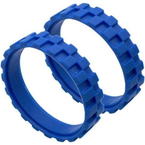 Roue en Caoutchouc Antidérapante pour Roue Centrale – Bleu Ortviai