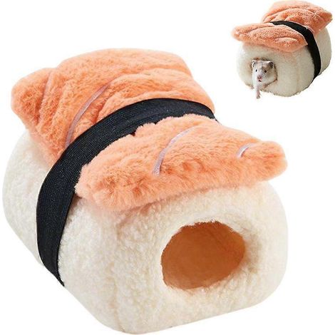 Nid d'hiver chaud pour petit hamster (1/5)