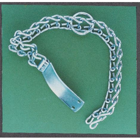 PL COLLARE P/CANI ACCIAIO ZINCATO 40 CM
