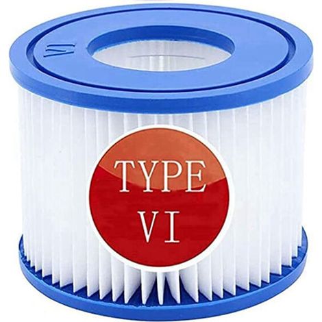 Whirlpoolfilter kompatibel mit Coleman Saluspa 90352E, 58323E und 90427E, Filterkartusche für Whirlpools, Ersatzfilter für aufblasbare Whirlpools (4er-Pack) - Crezuo