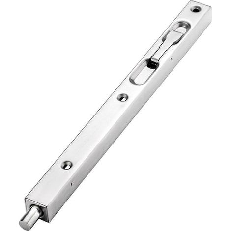 Verrou encastré, robuste, résistant à l'usure, facile à utiliser, quincaillerie pratique, loquet à pêne dissimulé pour appartement/hôtel-10 inch (1/5)