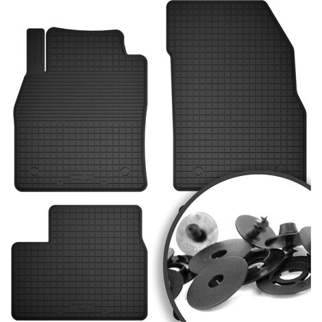 Tapis en caoutchouc + butées pour : Opel Meriva B monospace (2010-2017) (1/5)