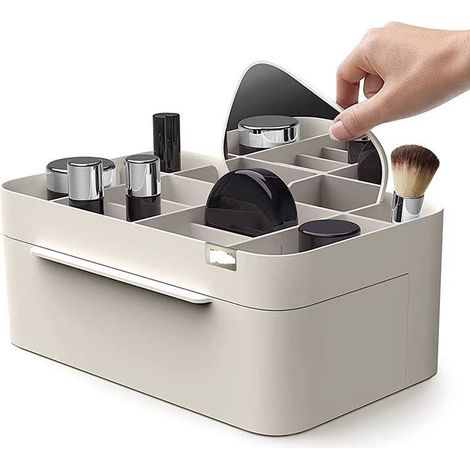 Multifunktionale Kosmetikaufbewahrungsbox, Make-up-Organizer, Kosmetikständer, tragbare Make-up-Tasche, Make-up-Box (1/4)