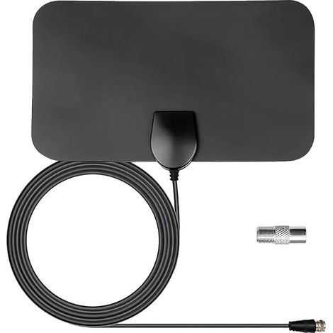 Nouvelle antenne intérieure pour TV, antenne TV, amplificateur de signal, antenne TV numérique haute définition 4K (1/5)