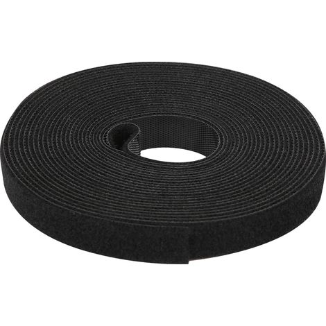 Ruban adhésif Velcro double face pour câbles, idéal pour activités extérieures et rangement. (1/5)