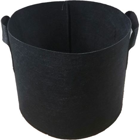 Sac feutre géotextile 35 cm noir (1/3)