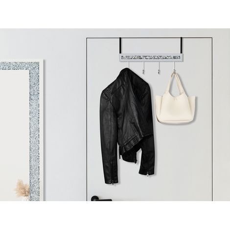 Türgarderobe GLITTY mit Spiegelglas und Glitzereffekt, Breite 40cm (1/5)