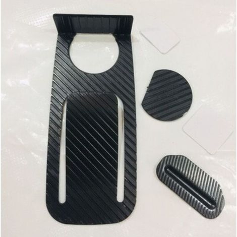 Arrêt de Porte Spring & Amortisseur – Protection Double Contre la Fermeture et le Claquement des Portes, Polyvalent & Efficace (Noir)