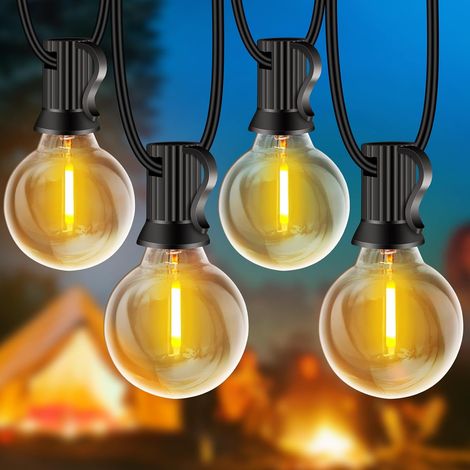 Guirlande Lumineuse Exterieure 20M/30M - 30+2 Ampoules G40 (1/5)