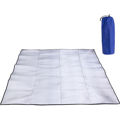 Tapis de Camping imperméable ultraléger, couverture de pique-nique, matelas de plage, coussin de couchage, tente en mousse EVA en aluminium (1/5)