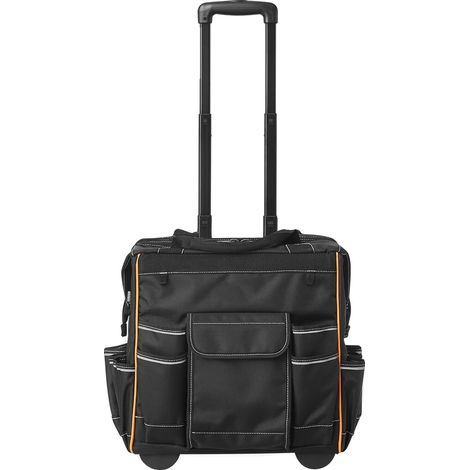 Bolsa de herramientas, 25 bolsillos, asa ajustable, 38 cm (15 pulgadas) (1/2)