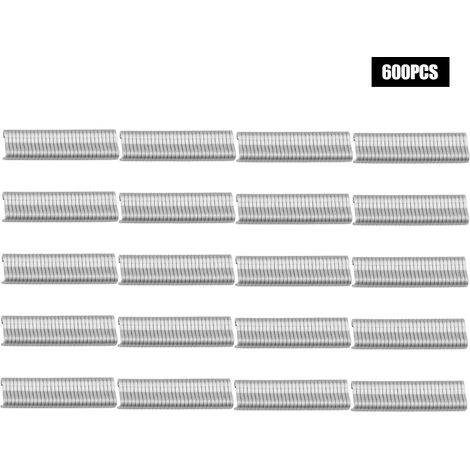 Clips De Fixation Pour Clapier - Attaches Métalliques Pour Poulailler Et Cage À Lapins - Outil D'installation Robuste - Lot De 600 Pièces (1/5)