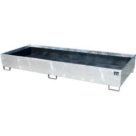 Bauer Südlohn Bac de rangement avec insert PE RW 3300-3 PE, galvanisé à chaud
