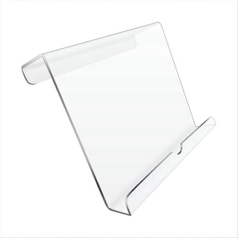 Acrylique Treadmill Tablet support Magazine Rack portable Tablet écran support Exercise Running Reading Bike support A (1/5)