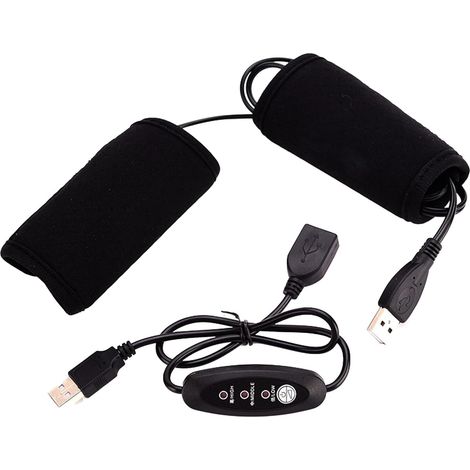 Tapis Chauffant pour Moto – Guidon Chauffant USB 5 V pour vélo électrique, avec Interrupteur de contrôle de la température et 3 réglages réglables (1/5)