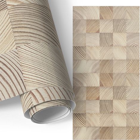 Klebefolie für Möbel - Möbelfolie - Selbstklebende - für Küche - Küchenfronten - Küchenschränke - Holzmuster 50x100 cm