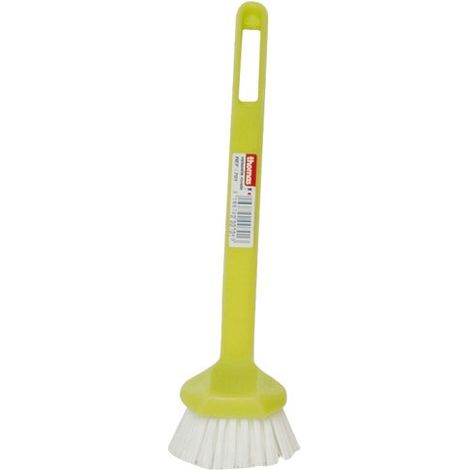 Brosse Vaisselle Nylon Ronde Assorties - Thomas