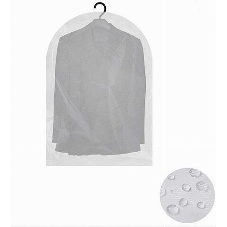 TRADE SHOP - Set 2 Pz Custodia Sacca Copriabiti Copri Abito Vestito Giacca 60x120cm Eva 87411 -