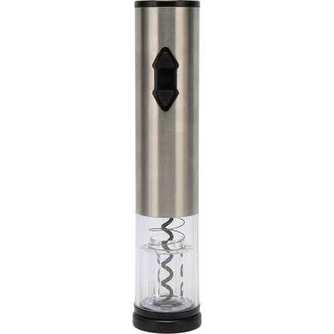 Décapsuleur électrique automatique à piles avec tire-bouchon et lumière LED pour bouteilles de vin, idéal pour fête et camping (1/5)