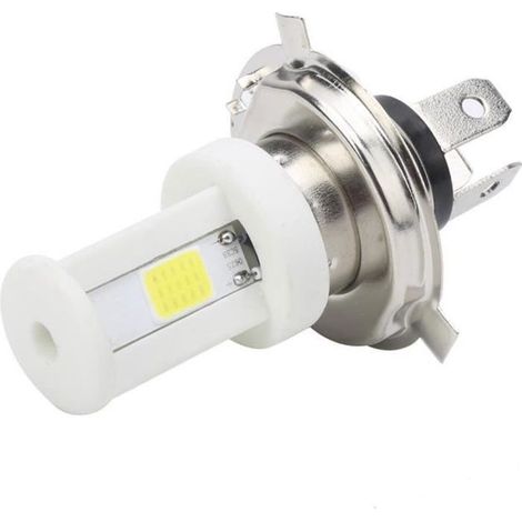 Fydun Feu avant de moto H4 LED ampoule de phare de moto faisceau haut / bas lumière blanche 1080LM 6500K lampe avant de moto 9-12W (1/4)