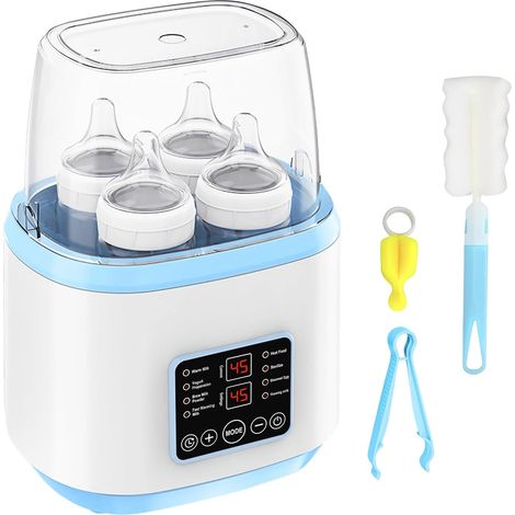 Babyflaschenwärmer, 8 Betriebsmodi, tragbarer Muttermilchflaschenwärmer, Mam Flaschenwärmer mit Temperaturregelung und automatischer Abschaltung (1/5)