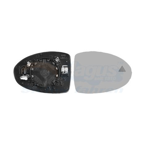 Verre de rétroviseur droit chauffant side Fiat 500e depuis 2020