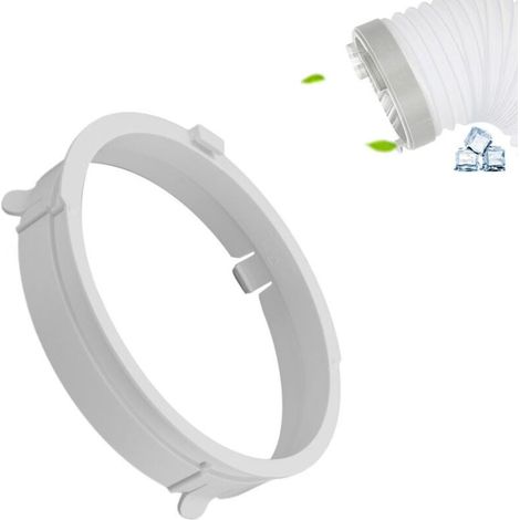 Ej.Life – Coupleur de tuyau d'échappement portable pour climatiseur 17 cm – Connecteur ABS pour Midea 1.5P KYR 35 – Installation facile sans outil
