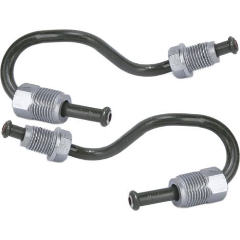 ANGGREK Tapis de Frein de Frein à Ligne de Arrière 2pcs Remplacement à Droite Gauche pour Le Cabriolet (8p7) Hatchback 2004-2013 avec Un Matériau de Fer à Installation Directe. (1/5)