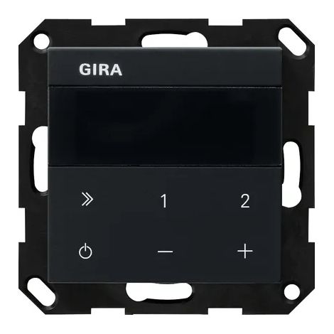 Gira Radio empotrable IP System 55 Negro m [2320005], 2320 005
