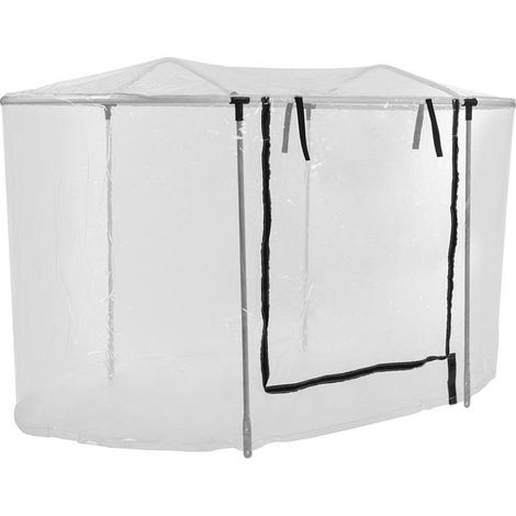High Grow Top 200 Toit pour potager surélevé 200 x 115 x 100 Tube d'acier PVC (1/5)