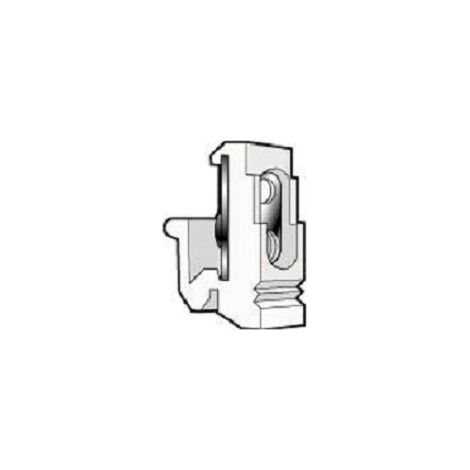 Legrand 36460 - 100 x Fixocap for M4 fix screws. rail-mounted switchgear EN60715 asym