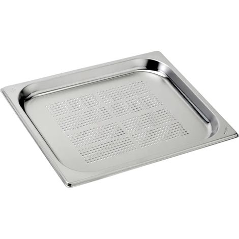 Bac gastronorme perforé GN 1/2 - 20 en inox REDFOX - GND 1/2-20 - REDFOX