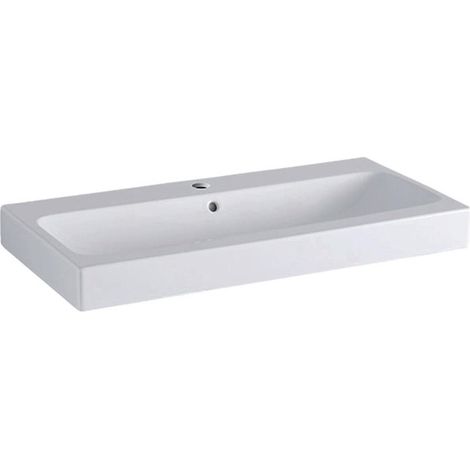 Geberit iCon lavabo 90x48,5cm blanc, 124090000, 124090000