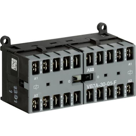 MINI Inverseur 5.5KW AV VER DE SECU-2 X 3P+1NF-220-240VAC-FASTON GJL1311913R8010 ABB 09660