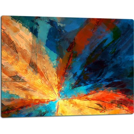 Planche à découper en verre coloré 52x40 (1/5)