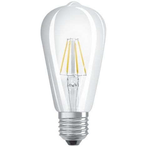 Osram Edison LED-Lampe Klar 4,5W Retro E27 (1/5)