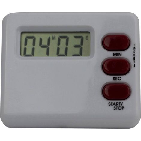 Timer EUROTIME M902012C Bianco, Rosso (1/4)