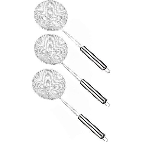Schaumlöffel, Speiserestesieb, 12 cm (1/5)