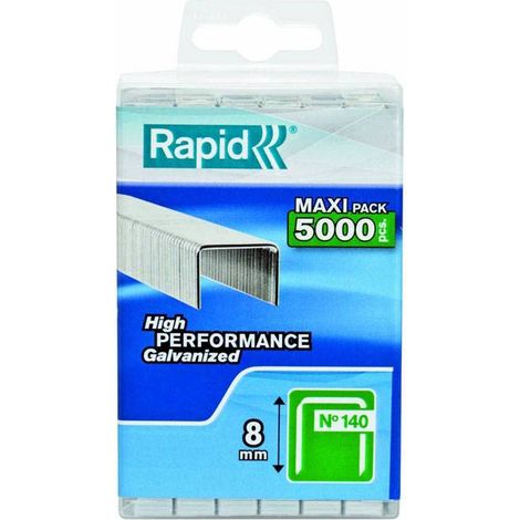 Rapid Heftklammer Typ 140 / 8 mm 5.000 Stück