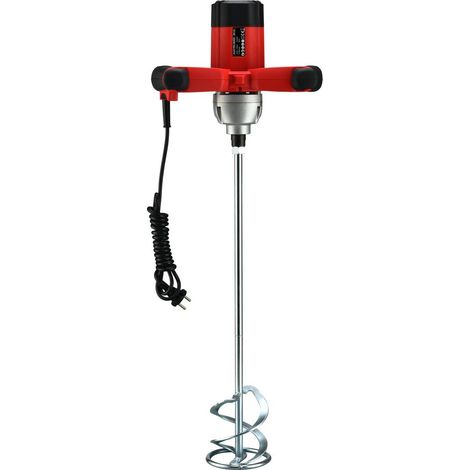 Malaxeur RUBIMIX MINIMAX 1200W – Variateur de vitesse – Double hélice pour mélange uniforme – Conçu pour mortiers et colles