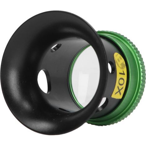Loupe de bijoutier, Loupe optique Portable, montre bijoux, outil de réparation expérimental pour pièces de Circuit textile 10X (1/5)
