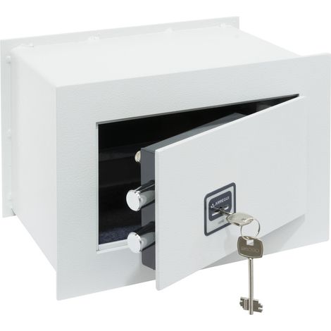 ARREGUI Ideal 5 271310 Cassaforte a muro con serratura a chiave, Cassaforte da incaso a parete per abitazioni, Facile da usare, 20 x 30 x 20 cm, 7 L
